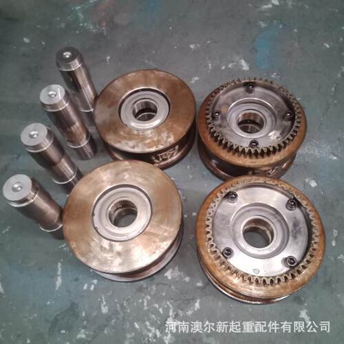现货供应电动单梁起重机LD300行车轮LD400车轮组