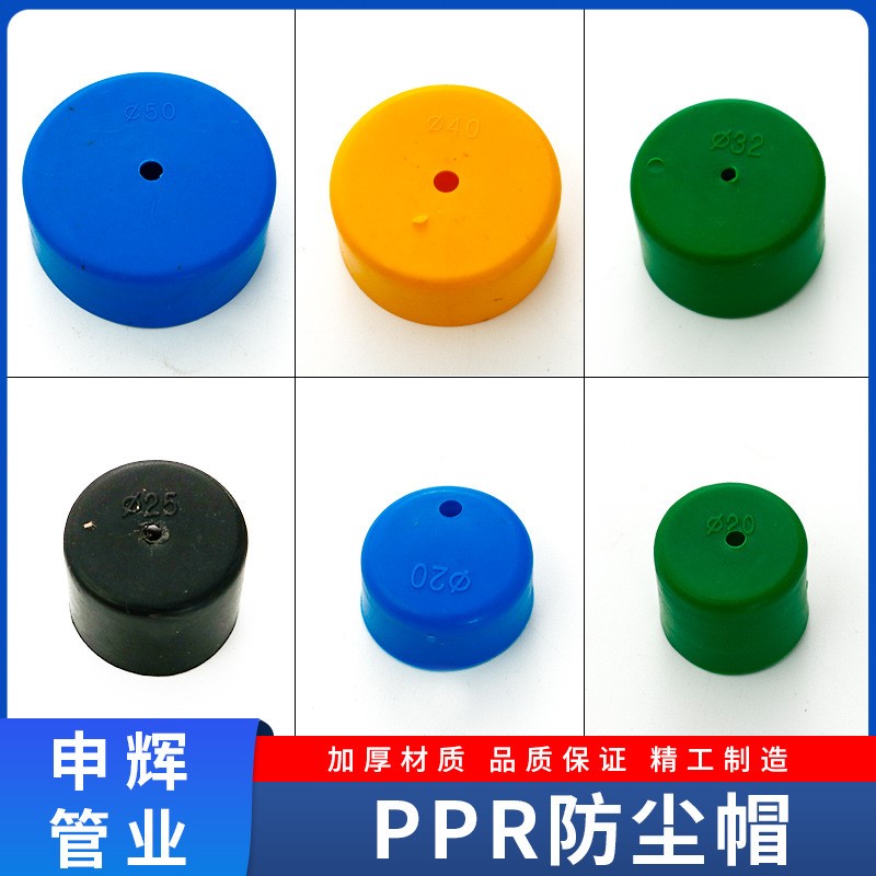 PPR管帽 塑料管子套 水暖管件配件 PPR塑料管帽 防尘盖帽厂家供应