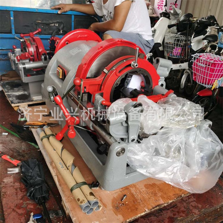 圆钢套丝机  SMIT-314D电动绞丝机 3-6mm水管套丝机