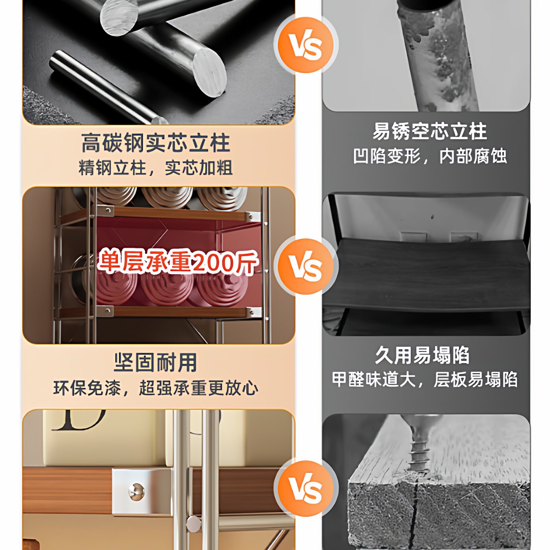 置物架落地多层收纳架日式储物架书架客厅厨房阳台组合展示柜货架