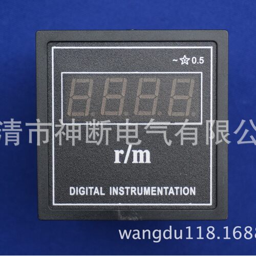 DCX72-R数显转速表DC10V