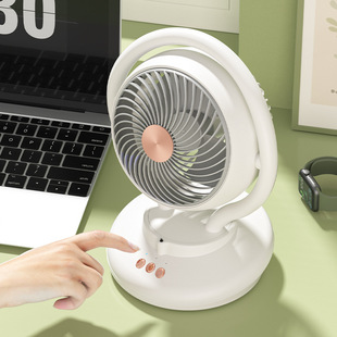 办公室负离子定时风扇户外便携大风力USB充电扇 风扇 新款 桌面台式