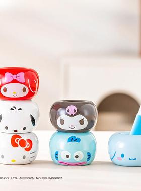 HelloKitty陶瓷多功能摆件装饰办公室桌面个性笔架可爱迷你牙刷架