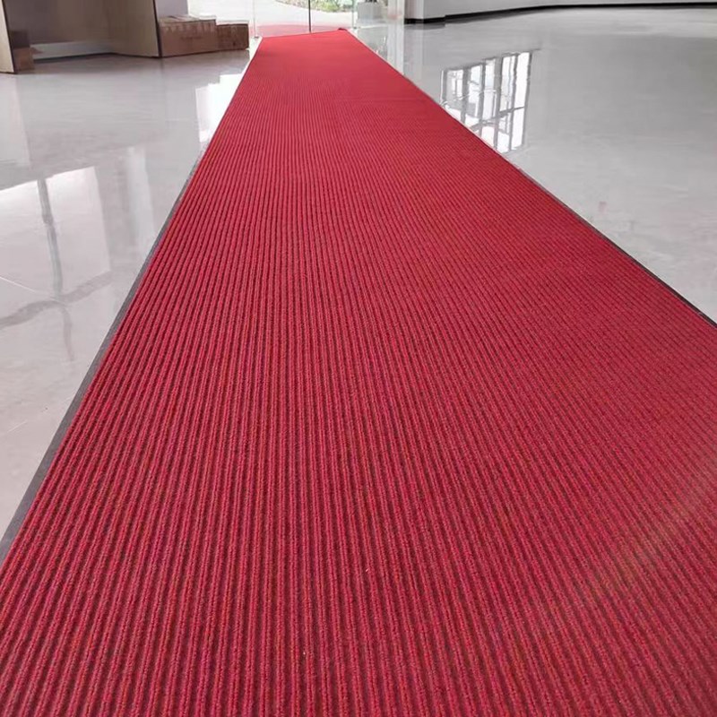 商场迎宾红地毯商用防滑垫入户满铺走廊门垫O酒店铺门口大面积地