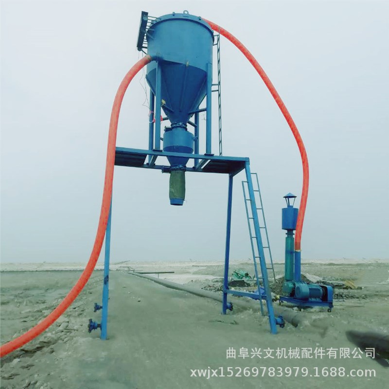 脉冲除尘型气力输送机化工粉料无尘装袋真空上料机粉煤灰吸送机