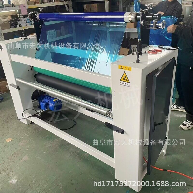 宏大批发零售 pvc发泡板复合板自动涂胶机 三胺高光板上胶机