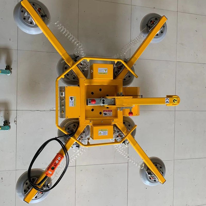 建筑用小型玻璃吸盘 幕墙翻转真空吸吊机 中旺机械电动玻璃吸盘