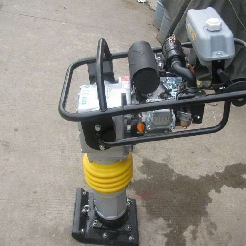 HCD110电动冲击夯 多功能立式打夯机 手持式路面压实