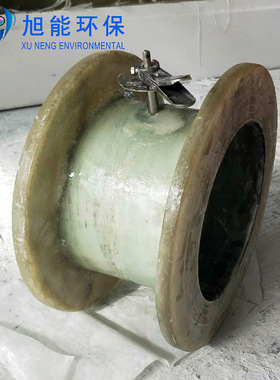 DN200对夹玻璃钢蝶阀厂家 玻璃钢手动风阀耐高温不锈钢阀杆手柄