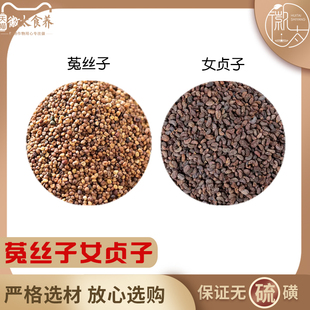 菟丝子和女贞子组合中药材加与茶包泡水莵丝莬丝子兔丝子女真子