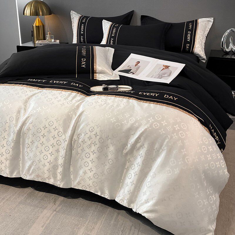 被子四件套全套装一整套春秋棉被芯床上七件套被褥学生宿舍六件套