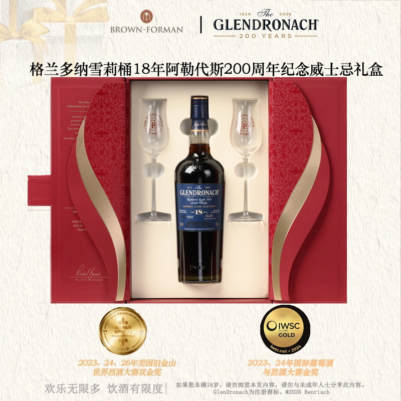 格兰多纳18年200周年纪念礼盒图片