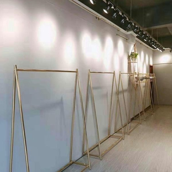 陈列铁艺架网红挂女装复古中岛架服装展示架