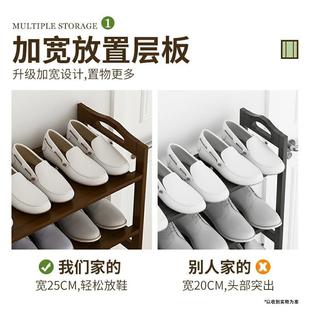 楠竹鞋 柜 架多层室外简易大容量置物架入户小窄门口室内新款 迷你鞋