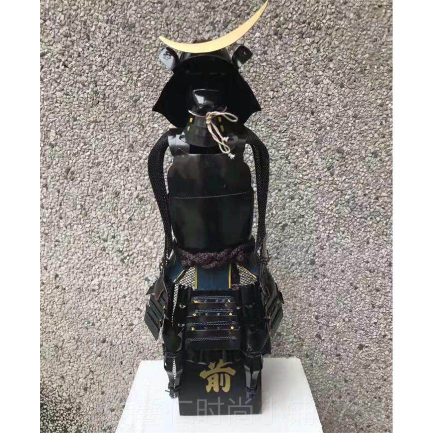 新品日意式古仿盔甲装饰本品日武士铠甲胄模型创摆件复古轻奢摆件图片