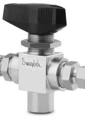 世伟洛克SS-H83XPS6高压3通球阀PEEK 阀座3/8in.卡套3/8