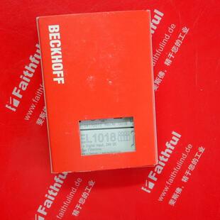 议价Beckhoff EtherCAT EL1018 倍福全新8位数字量输入模块