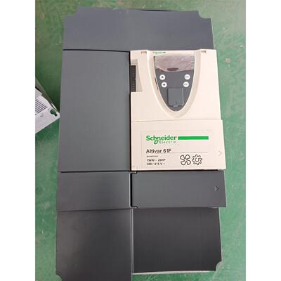 议价施耐德变频器Atv61F-15kw.成色非常新，可以装柜子。