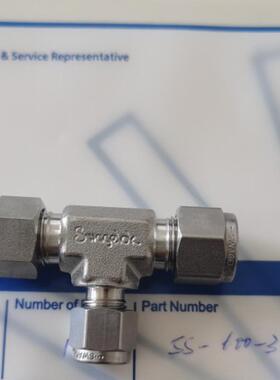 SS-600-3-6-4Swagelok世伟洛克变径三通接头3/8 inx1/