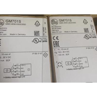 议价全新易福门GM701S激光传感器 全新 欢迎进店咨询
