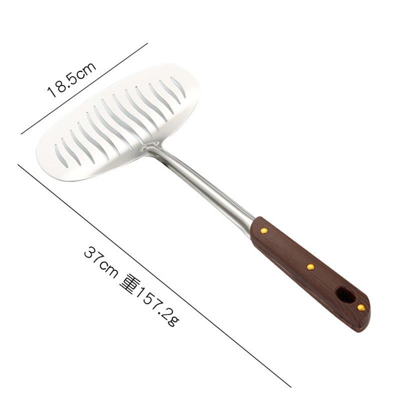 不锈钢煎鱼翻鱼铲家用厨具大号多用途平漏铲煎牛排烹饪神器