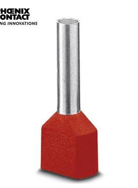 菲尼克斯 端子堵头冷压头红色 AI-TWIN 2X 1 -10 RD-3200988