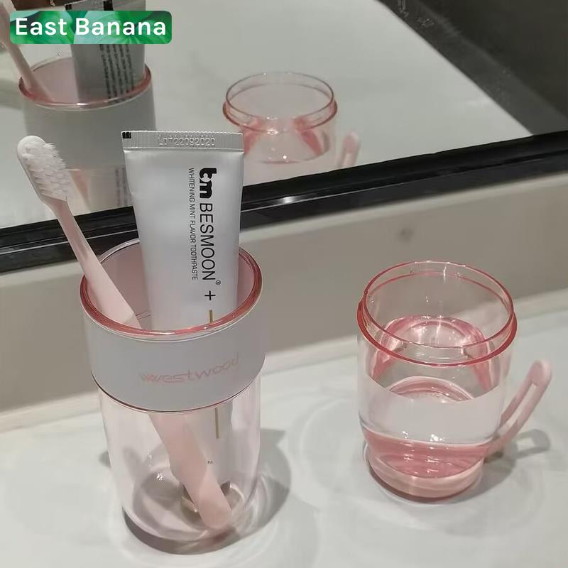 蕉东 Ea四stb杯an漱an日旅行洗合差一杯a牙 牙刷牙膏纳无品牌/出