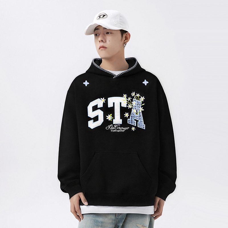 STA重磅连帽卫衣休闲百搭外套
