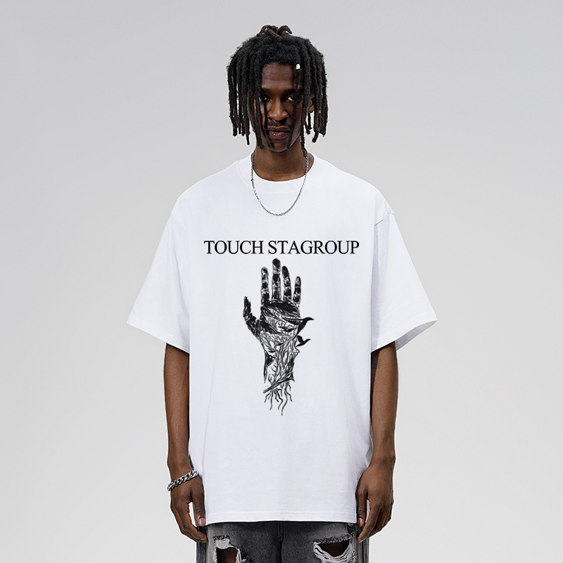 STA美式重磅潮牌高街短袖纯棉T恤