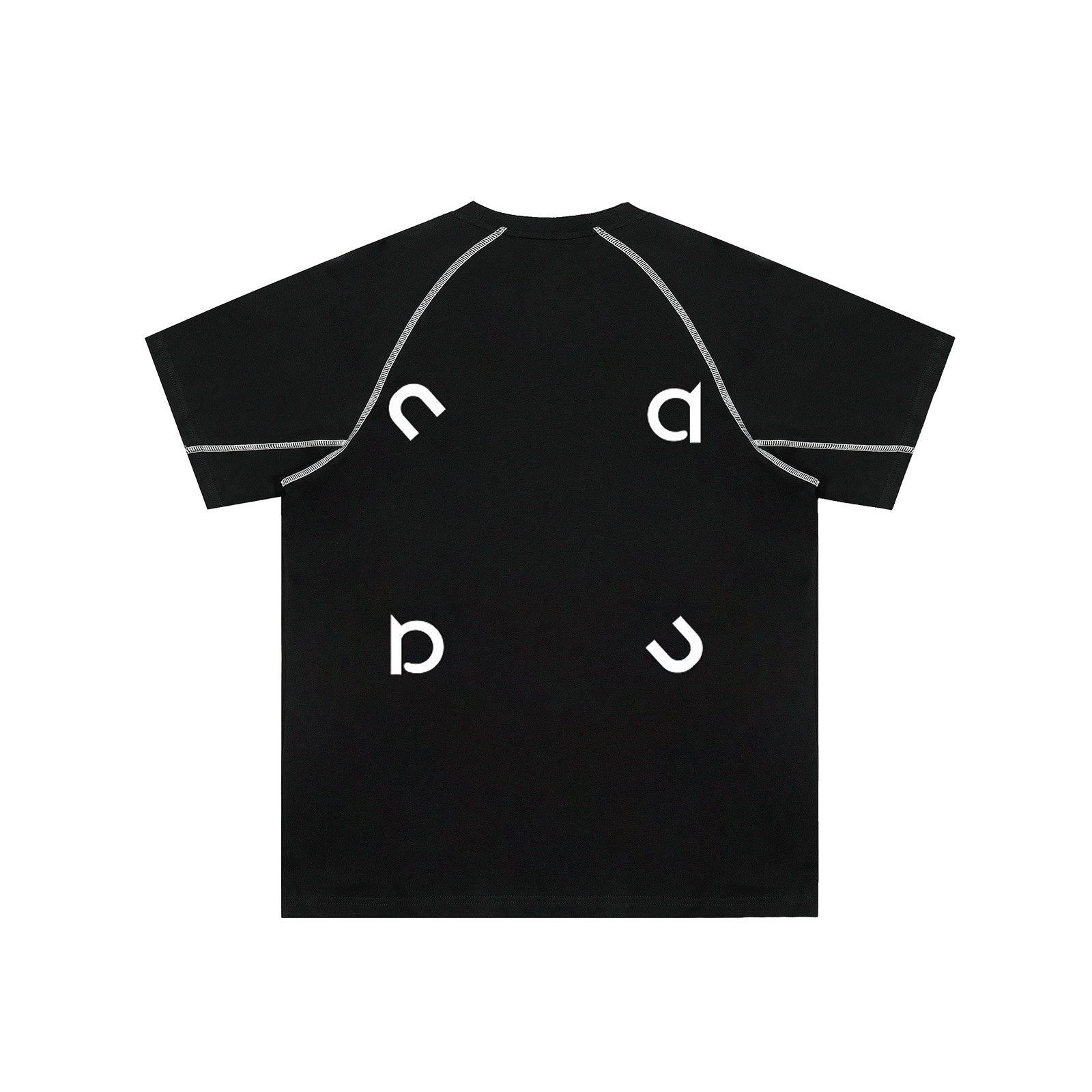 STA美式复古字母印花纯棉短袖T恤