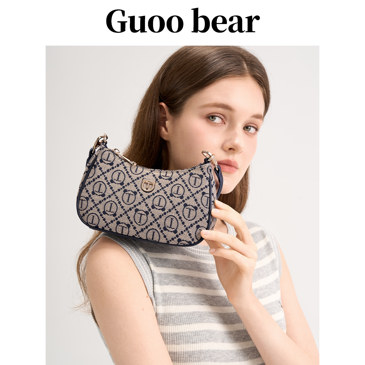 GUOOBEAR古家小熊腋下包图片