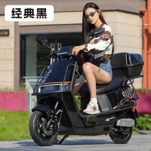 新款96V大功率摩托车成人男女电动车72v男女电瓶车高速外卖车踏板