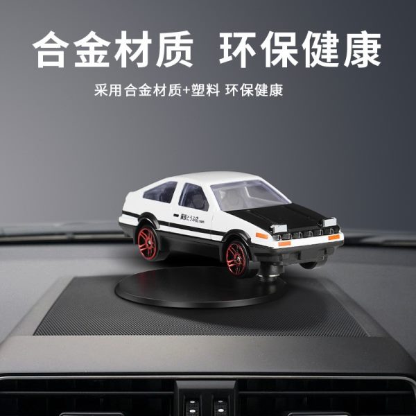汽车的新奇AE86装饰品减压转跟漂移车载摆件中控弯会台模型动随态