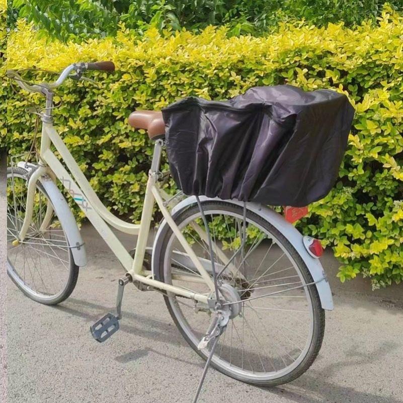 自行车儿童座椅防尘罩防水罩子电动车座椅套防雨罩保护套雨棚棉棚