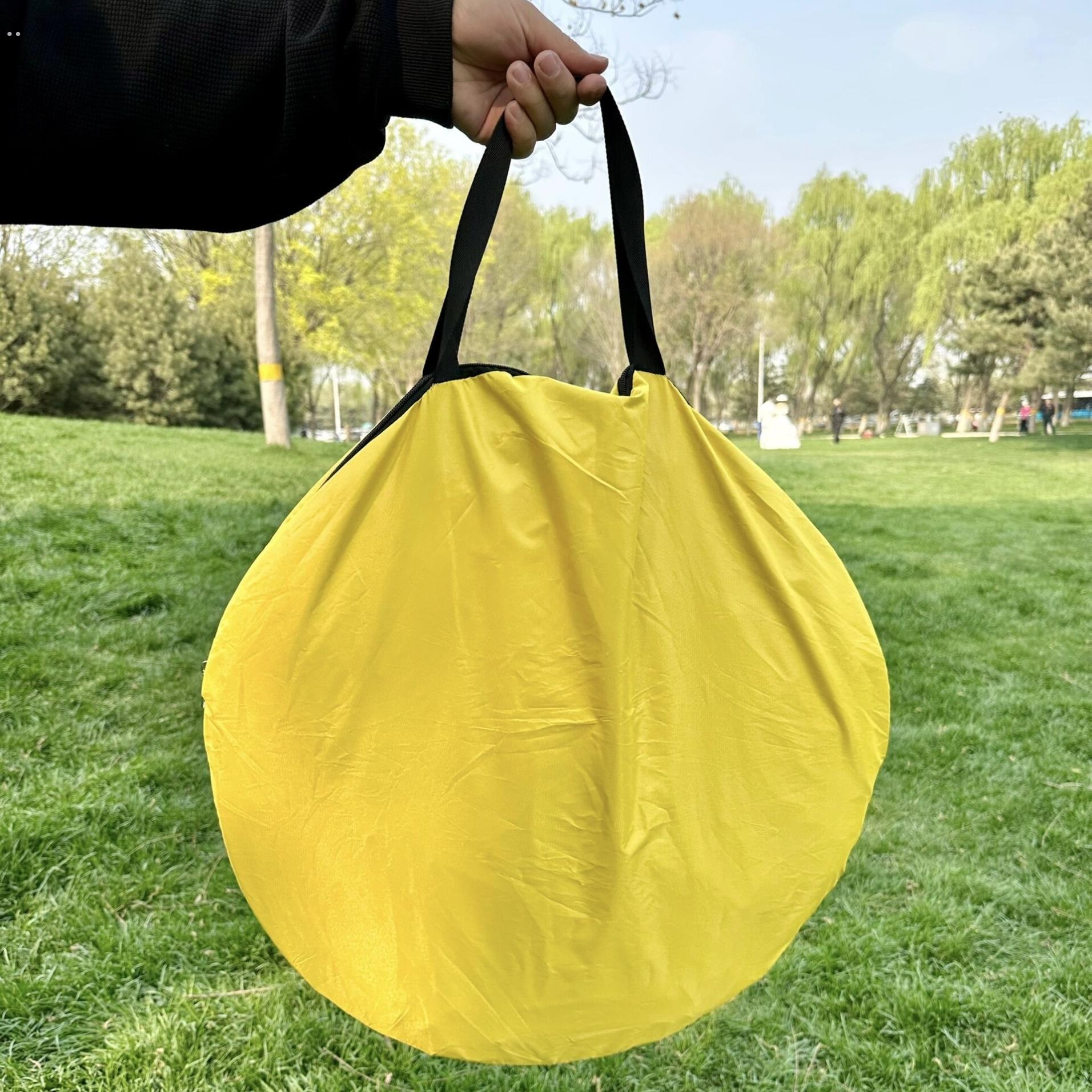 便携式户外帐篷全自动儿童露营速开沙滩防晒防紫外线遮阳免安装