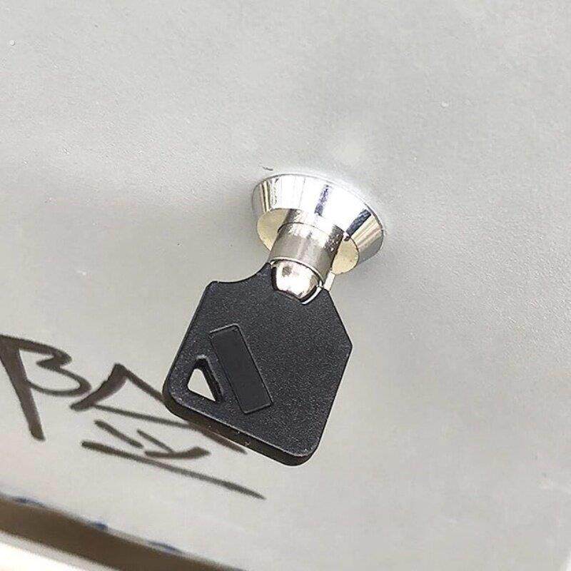 保管箱锁芯保险柜锁应急钥匙强开密码柜子锁应急锁配件通用锁头