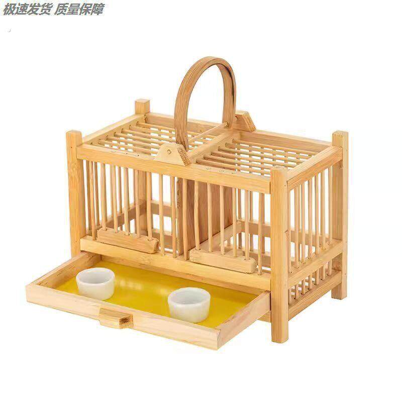 特大号精品蛐蛐蚂蚱别墅养叫罐鸣虫昆虫饲养盒生态箱蝈蝈笼子竹编