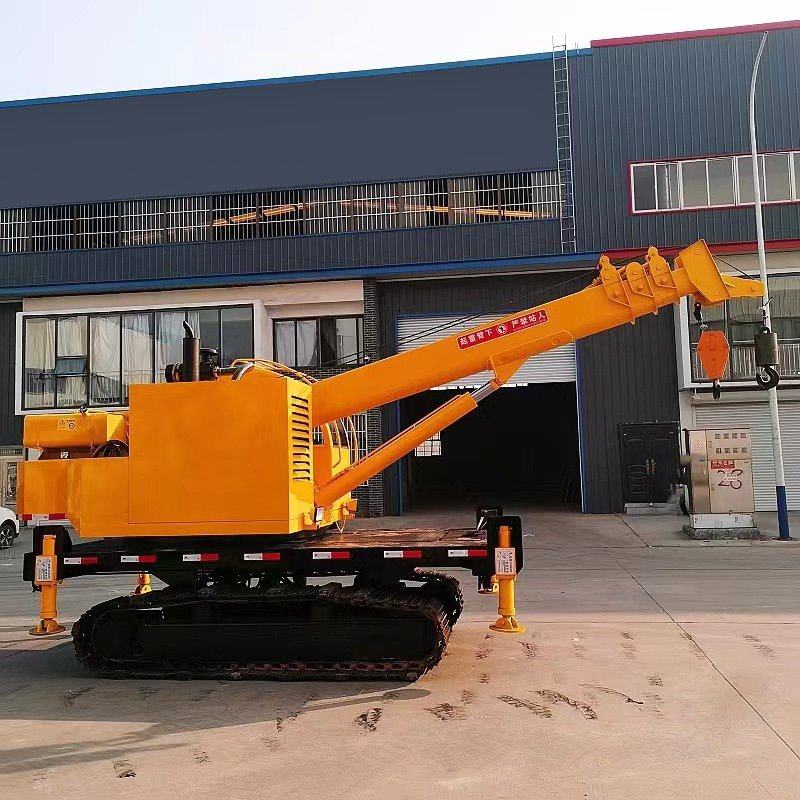 工厂自营履带吊车多功能行走式履带吊车果园吊树园林履带吊车