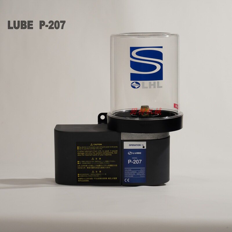 LUBE电动油脂泵 P-207电动注油机P-107 24V P-207X数显定时