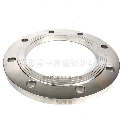 HG/T20592-2009法兰直供化标锻打法兰316L材质PL200平焊法兰盘