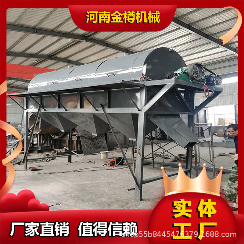 铝灰滚筒筛厂家推荐工业用铝渣锌灰分离机1500型铜灰煤灰筛分机