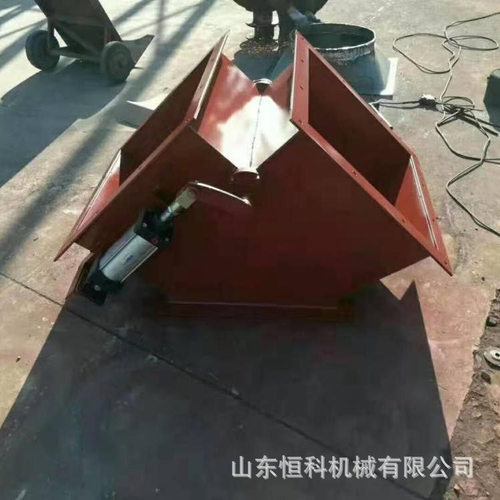 D4F型电液动四通分料器 电液动三通分料器 电动三通管道分料阀