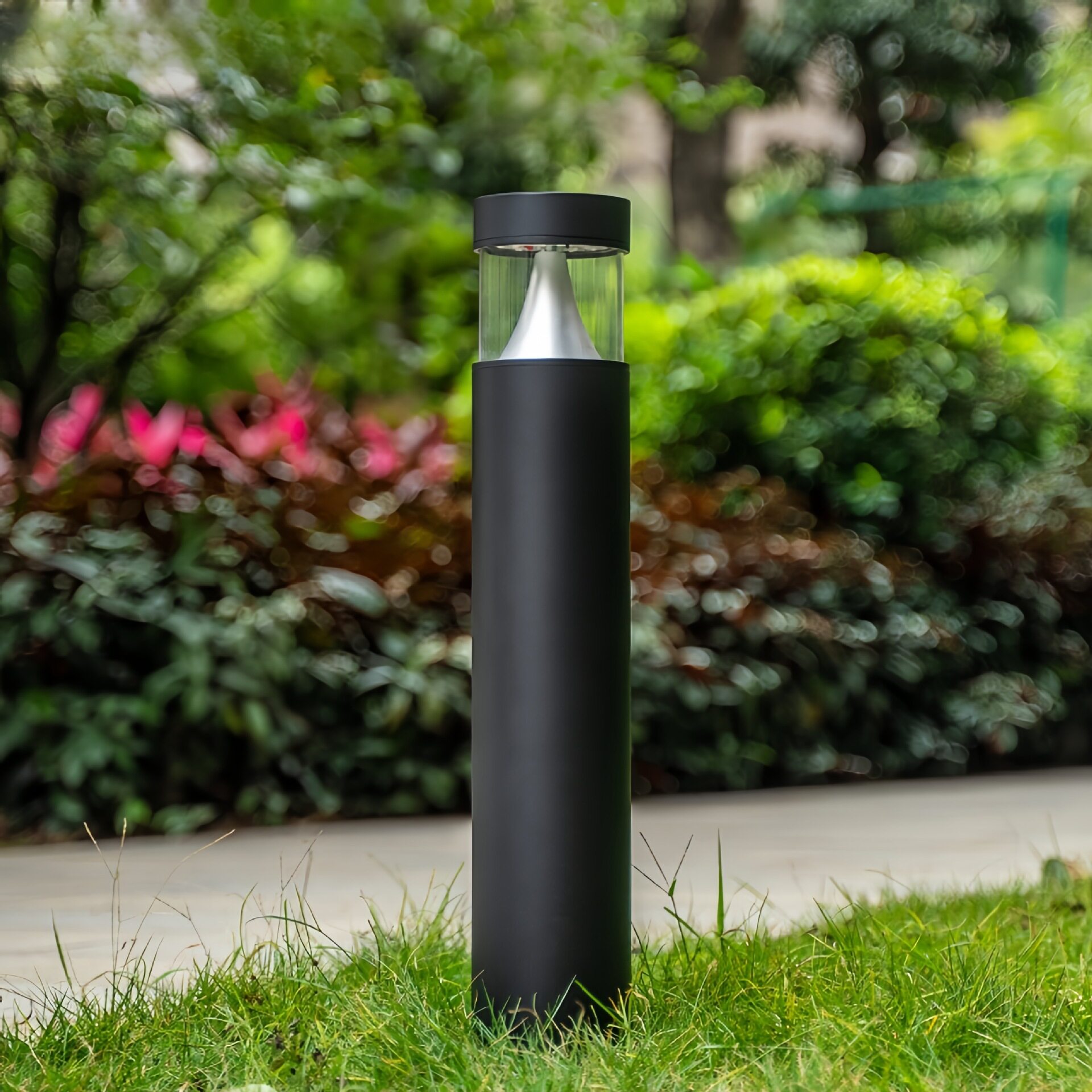 220V户外防水草坪灯喇叭别墅公园庭院景观灯小山丘景观灯草坪灯