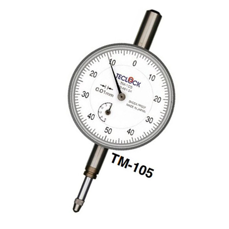 日本TECLOCK/得乐百分表TM-105/针盘式千分表/原装正品销售