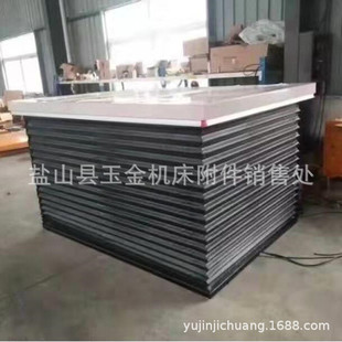 方形升降机风琴防护罩安全起降升降平台防护罩伸缩式防尘罩厂家