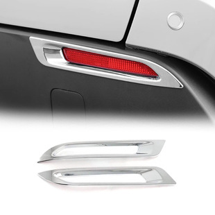 专用于BZ4X后雾灯罩abs碳纤纹外饰改装 配件