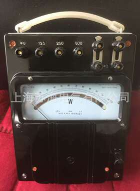 上海苏海二表交 D26-W单相功率瓦特表 0.5级 10-20A 600V瓦特表