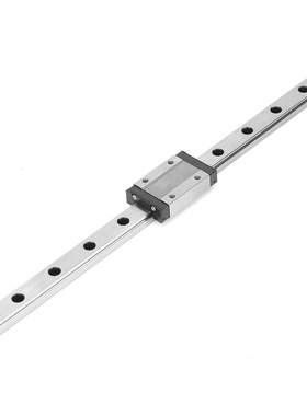 MGN12H黑色微型直线导轨300mm黑色线性滑轨12 毫米宽度滑块