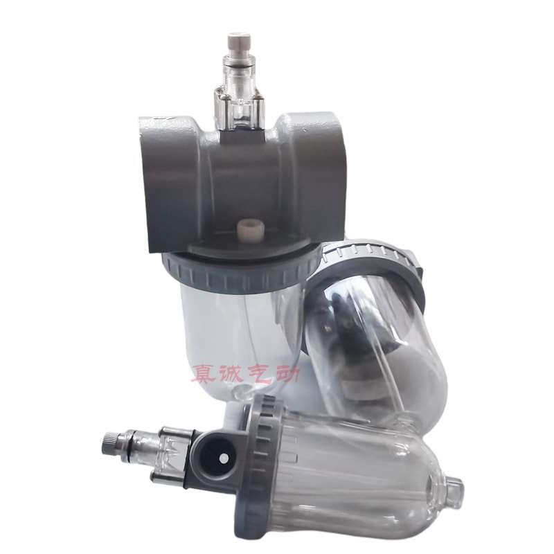 QIU系列气动油水分离器QIU-8/10/15/20/25/32/35/40/50油雾器实拍