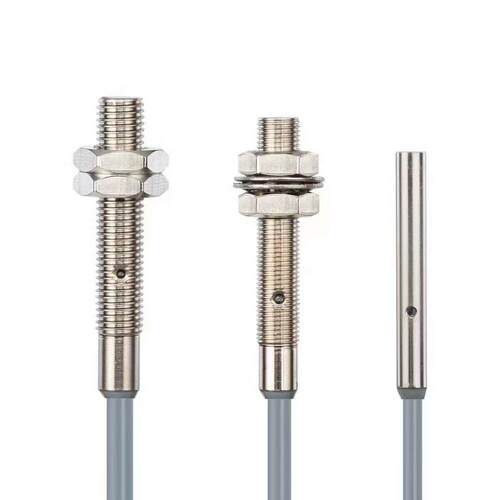 M4光杆M5M6电感式接近开关LJ5A3-1-ZBX 三线NPN常开24V金属传感器